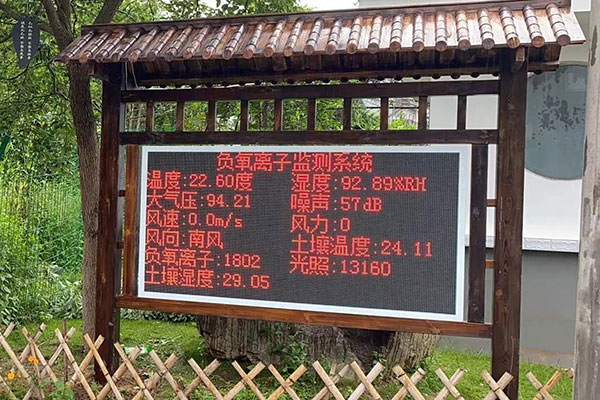 福建泉州負氧離子安裝
